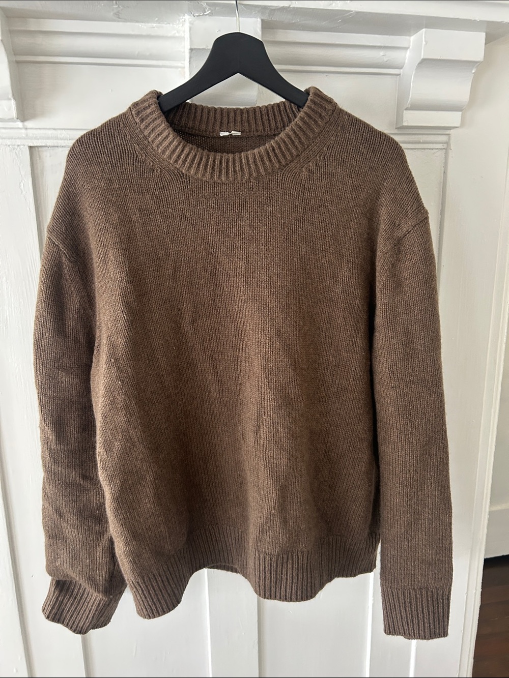 Arket Brown Crewneck Sweater